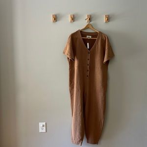 Madewell - short-sleeve - coverall jumpsuit - XL